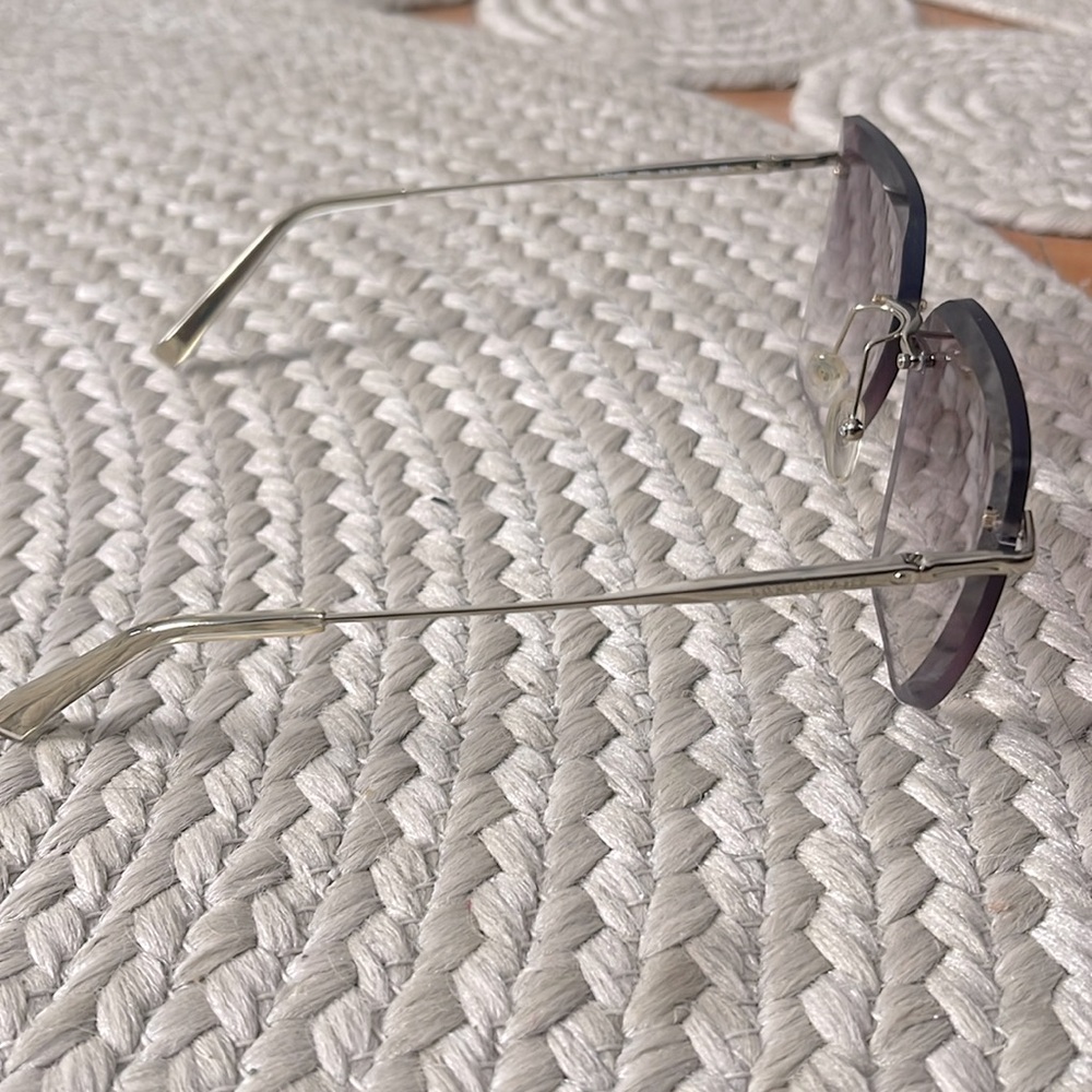 Longchamp Gradient Rectangular Aviator Sunglasses - image 5